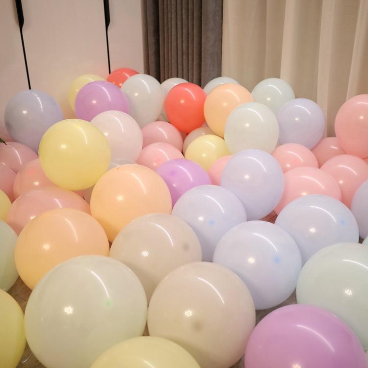 

100Pcs/Pack 10 Inch Latex Balloon Pure Color/mixed Color Pearl Balloons Wedding Party Decoration Baby Shower Ballon Child Toy 10inch