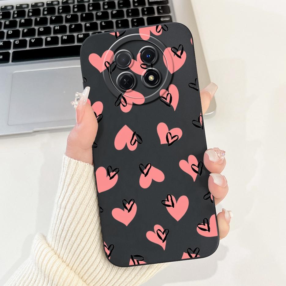 For Realme 12 5G Case Realme12 Plus RMX3867 New Candy Painted Cover Soft Silicone Case For Realme 12 Pro Plus Realme12 Pro+ Bags