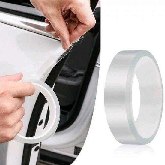3M*5CM Car Door Sill Protector Scuff Plate Sticker Strip Molding Accessory Clear