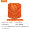 Arborist Tree Climbing Rope Double Braid Polyester 3/4" X 220' 24-Strand
