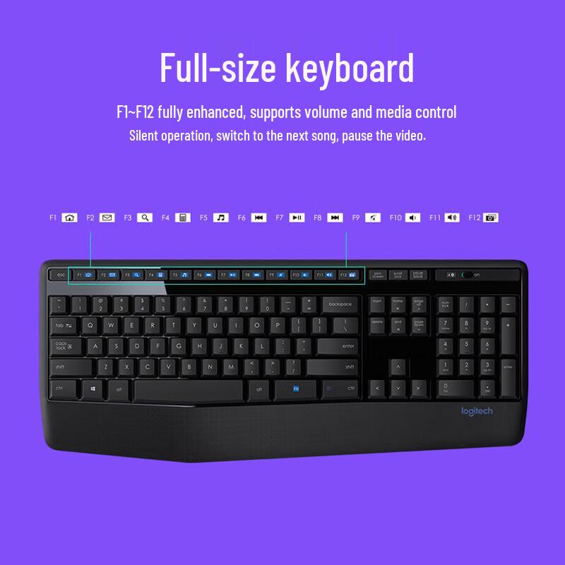 Logitech MK346P Wireless Keyboard and Mouse Set