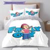 Meg Griffin Pattern Bedding Home Decoration Birthday Gift ( 1 Duvet Cover + 2 Pillowcase, Without Core),fan Merchandise.