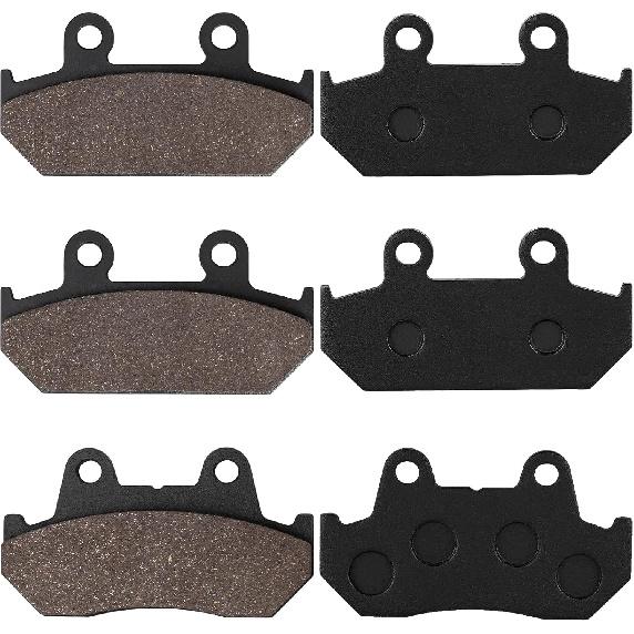 

Front and Rear Brake Pads for Honda GL 1500 Goldwing 1500 SE L GL1500 GL1500SE L GL1500A Aspencade GL1500I Interstate 1988-2000