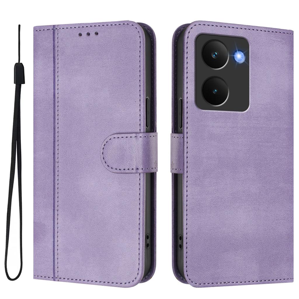 For Realme P3 Ultra 5G Cases Wallet Stand Retro Texture Leather Phone Cover with Lanyard