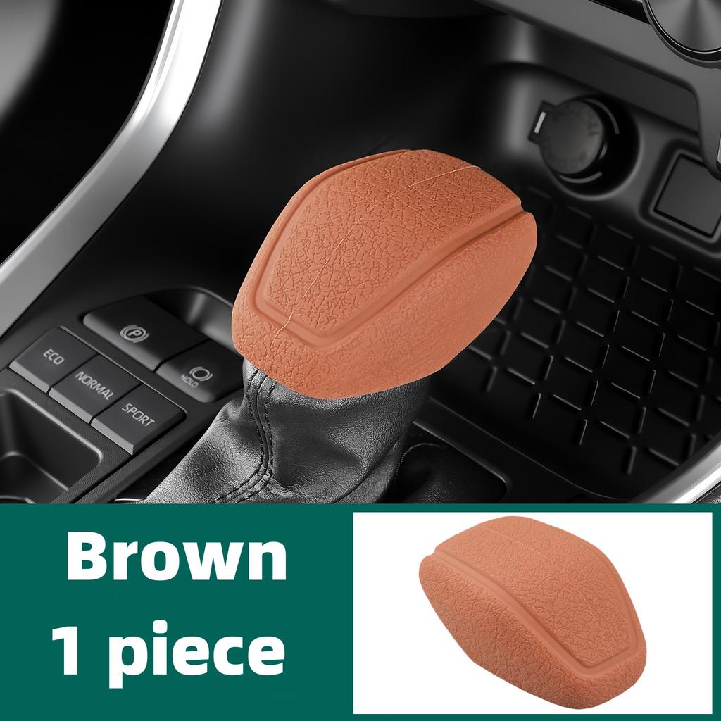 1pc Car Automatic Gear Shift Knob Cover Kit Antislip Shifter Handle Cover For Toyota Corolla RAV4 Venza Harrier Highlander Camry