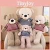 Bow Large Tie Sweater Teddy Bear Plush Toy Girls Birthday Gift Companion Child