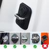 Black Silicone Car Door Lock Cover Damper Buffer Pad Auto Latch Shock Absorber Gasket Anti Noise Protection Sticker Styling Part