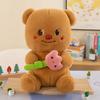 Cute Doll Bear Butter Stuffed Animals Bear Toy Soft Comfortable Bear Doll Early Education Toddlers Toy