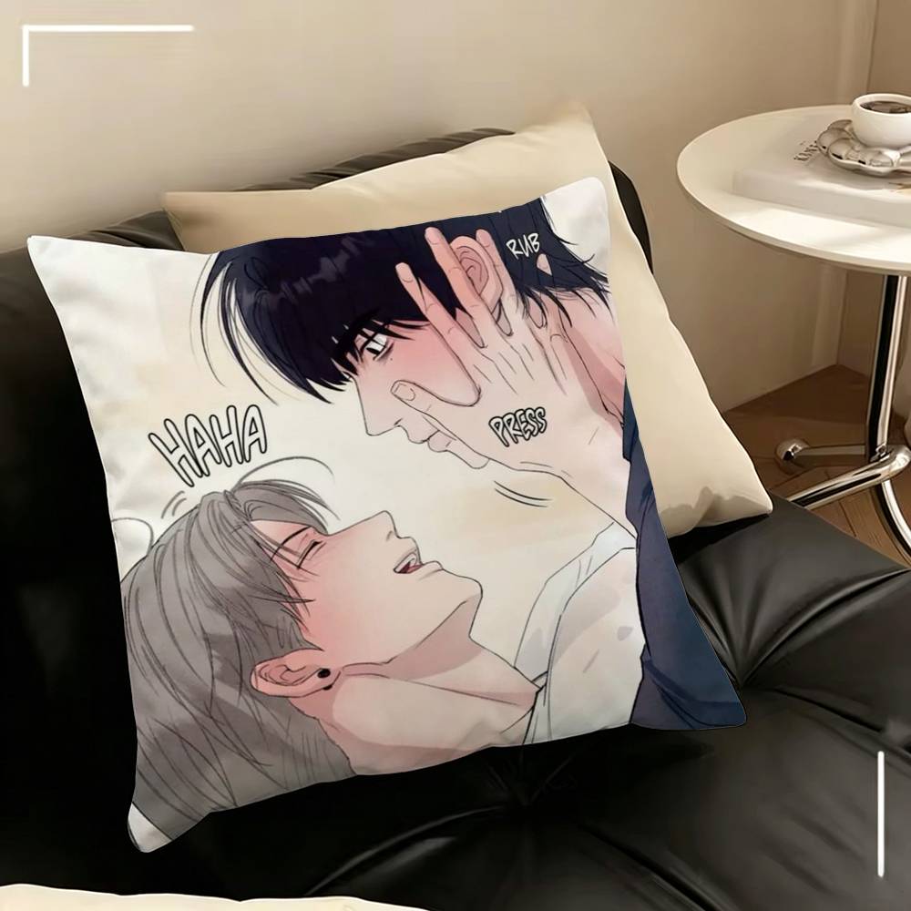 Unsleep Bl Anime Comic Pillow Case for Sofa Living Room Home office Decor Protective Cover