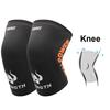 Aolikes 1 Pair 7Mm Knee Sleeves Ergonomic Support Injury Recovery - Neoprene Knee Brace Knee Support Features Suitable For Squats Running and Gym