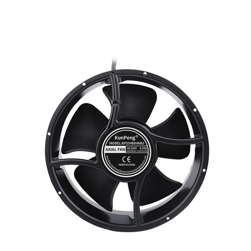 Bayou KP25489 High-Temp Industrial Axial Cooling Fan CN plug (adapter included)