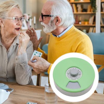 7 Tage Wöchentlicher Pillenbehälter Medikamentenspender Lebensmittelqualität BPA-frei Große Kapazität Kompakt