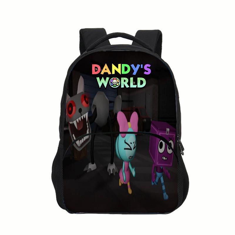 Dandys World Roblox Kids School Backpack With Printed Nylon For Elementary Students