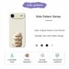 For iPhone 17 Air Case Angry Cat Pattern Printing Straight Edge TPU Phone Back Cover