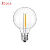 G40 Replacement Led Light Bulbs Outdoor E12 Screw Base Shatterproof Globe Bulbs