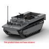 LVT-4 Modern Military Tanks Model MOC Building Bricks War Equipment Modular Technology Gifts Holiday Assemble Children Toys Suit