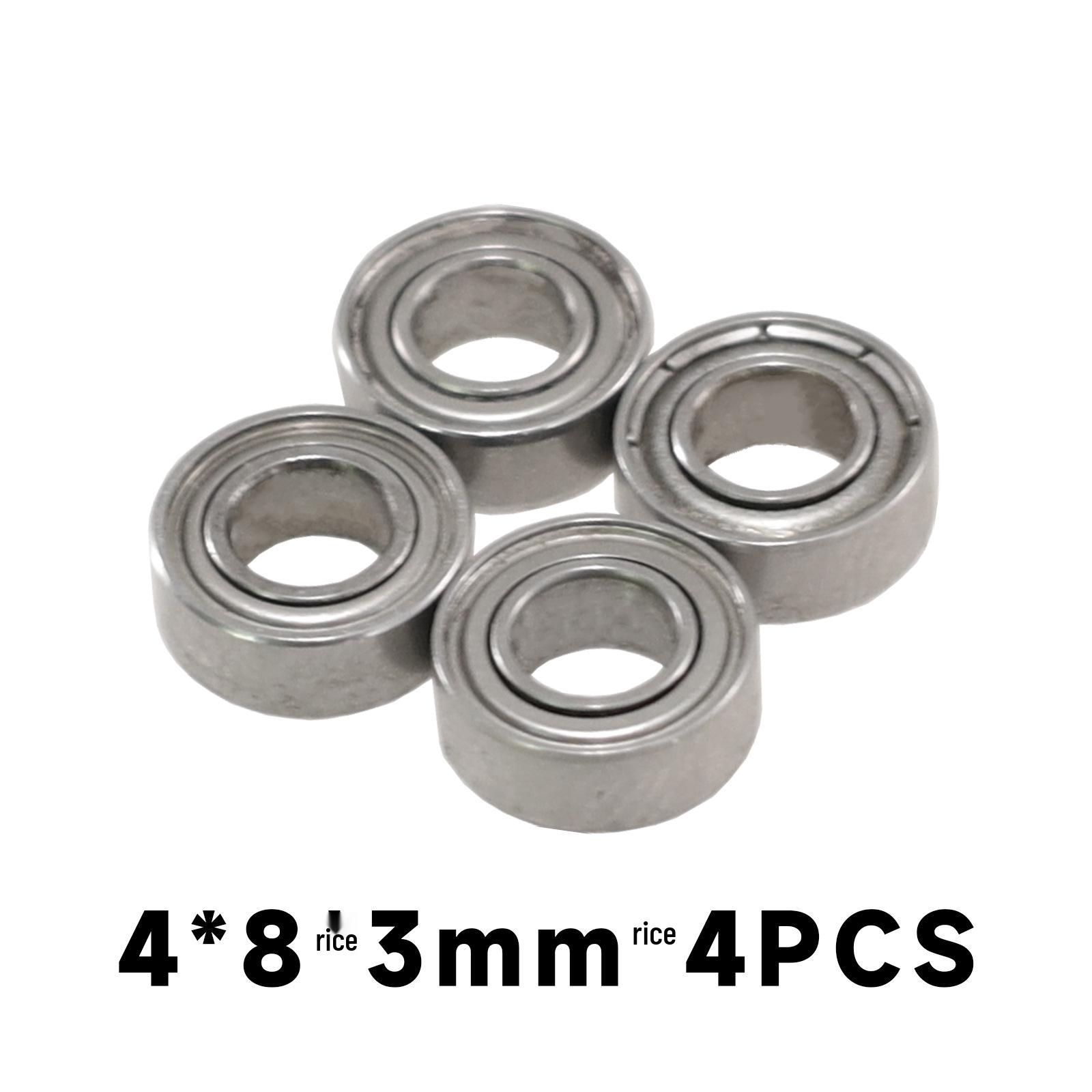 

4x8x3mm Metal Ball Bearing for Weili 1/18 LC RC Cars