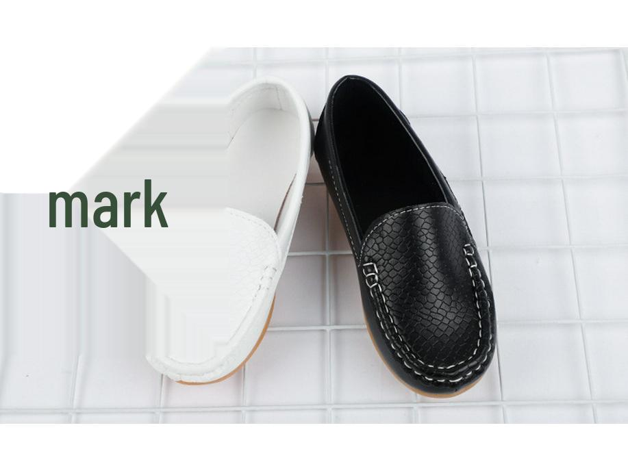 Boys' Summer Leather Loafers - New Casual Kids' Shoes 