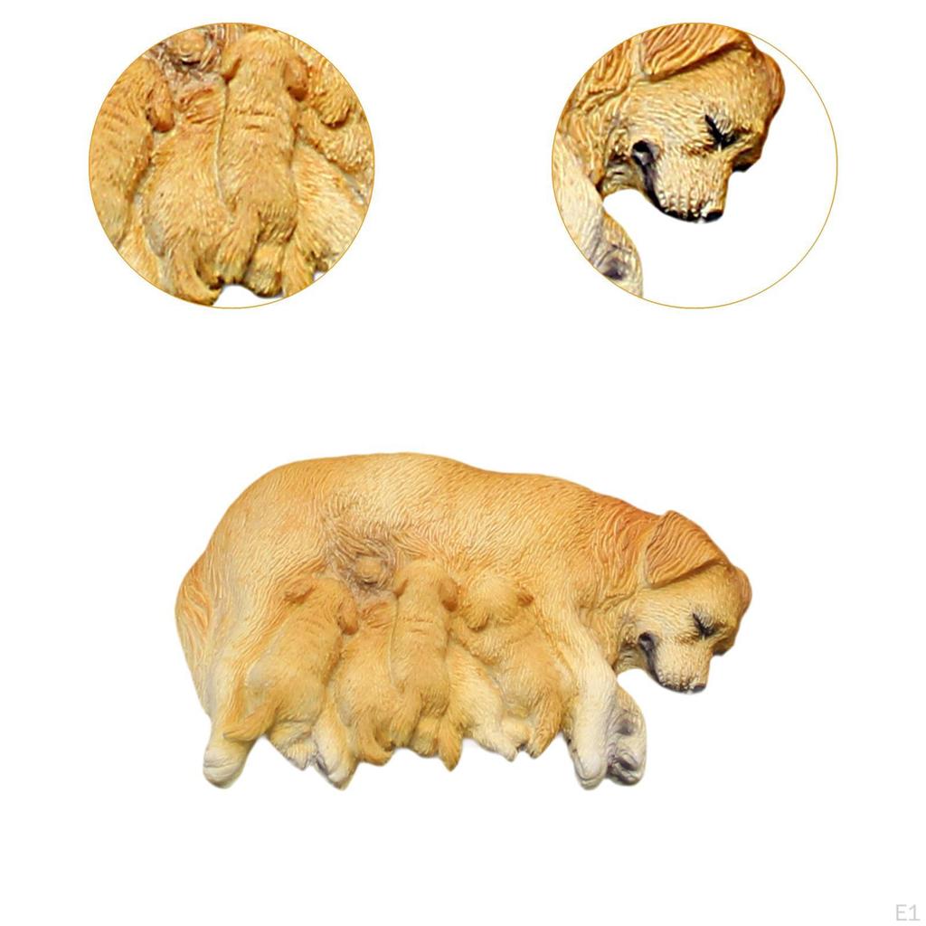 Hundefigur für Bonsai-Basteln, Miniatur-Harzmodell, Geschenkfeiern