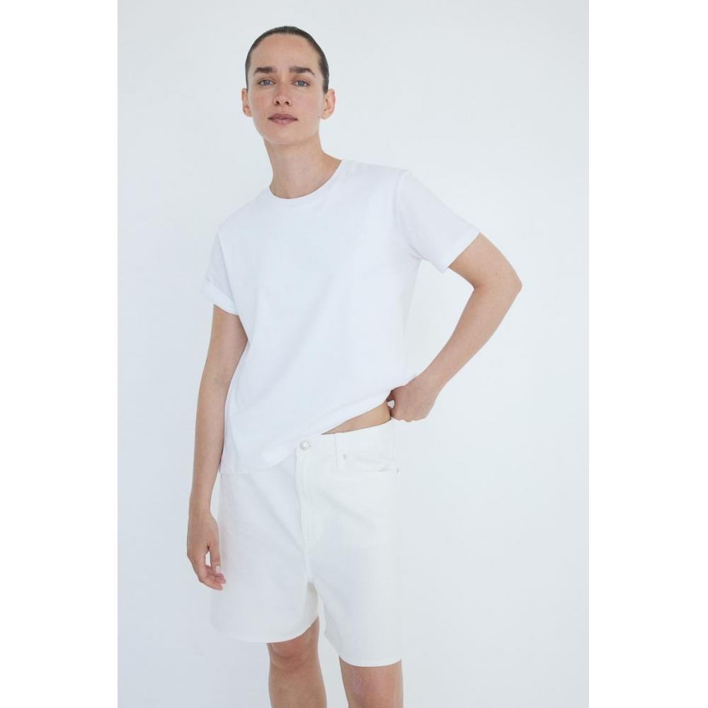 

Комплект из 2 футболок для кормления HM MAMA, белый, черный