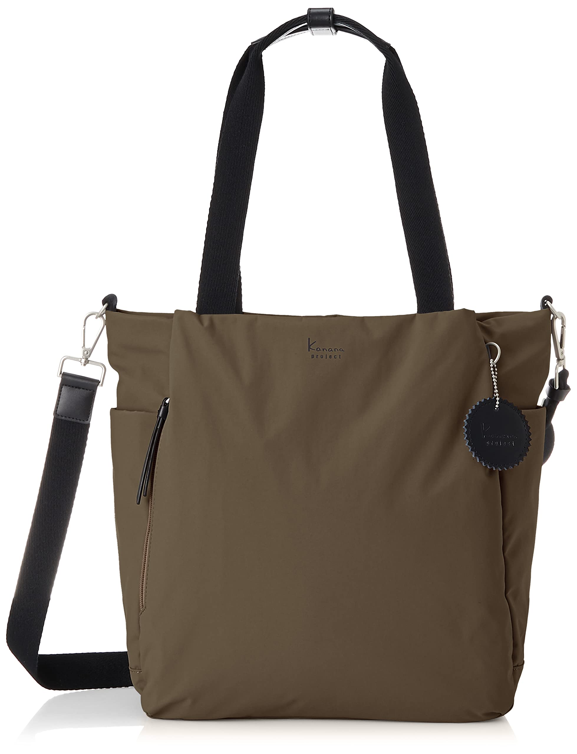 

Project Shoulder Bag 2way A4 Compatible Tote Shoulder 2 Air Chambers Sarile Khaki Brown [Kanana Collection] Women s No.35922