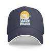 Typography Baseball Cap Unisex Hats Visor Protection Snapback Peace Dove Gifts Caps