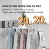 Retractable Steel Wire Indoor Clothesline: Double-Line Invisible Drying Rack for Balcony Use