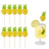50Pieces Multicolored Beverage Accessories Set Containing 3D Honeycomb Fruit Umbrellas for Tropical Parties Supplies