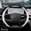 High Leather Braid On Car Auto Steering Wheel Cover Wrap for Exeed Yaoguang LX RX TXL VX TX D Type Steering Wheel Holder