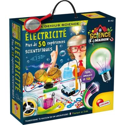 Génius Science - gra naukowa - elektryczność - 50 eksperymentów - LISCIANI