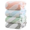 Towel New coral fleece jacquard geometric series bath towel Thickened and soft, not easy to lose hair Household bath towel