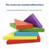 3D magnetic puzzle wooden tangram geometric shape puzzle book portable children's Montessori children's puzzle game toy