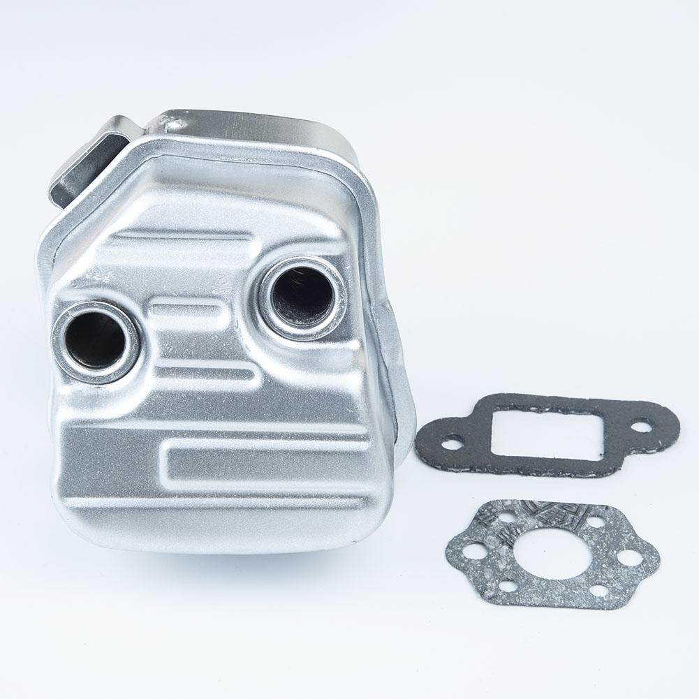 Exhaust Muffler Assembly Compatible with Multiple Chainsaw Models Including OEM 1139 140 Complete with Necessary Fasteners