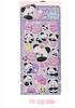 3D Cute Panda Cartoon Stress Relieving Rubber Decor Sticker Paws Phone Case Sticker For Kids Children Fun Classic Toy Sticker