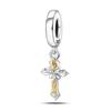 Holy Blessing copper Cross Wings Bible White Dove Classical 3mm Charm Bead Charms Bead Charms Compatible With Pandora Authentic Bracelets Do It Yourse