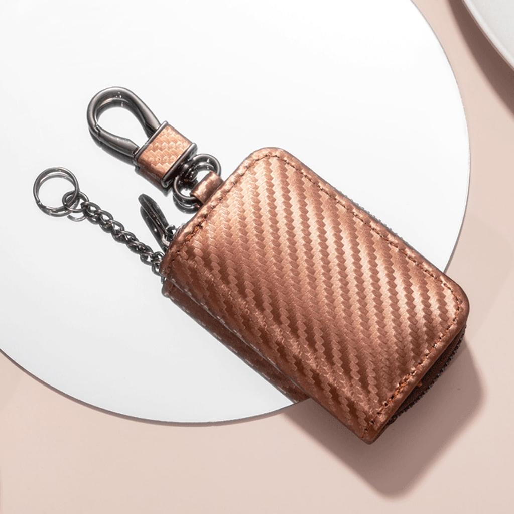 [Apparlxer] Key Case, Men's, Women's, PU Leather, Car Key Case,