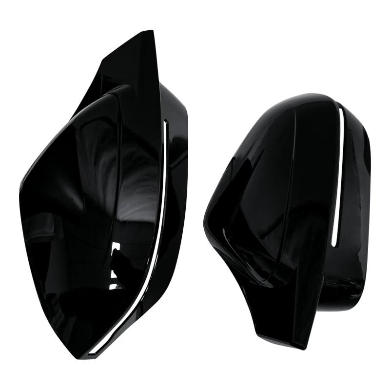 Side Wing Rearview Mirror Cover Cap for BMW 7 I7 I5 5 Series G60 G61 G68 G70 G90 2025-2025 M3 Carbon /Black High Quality Types