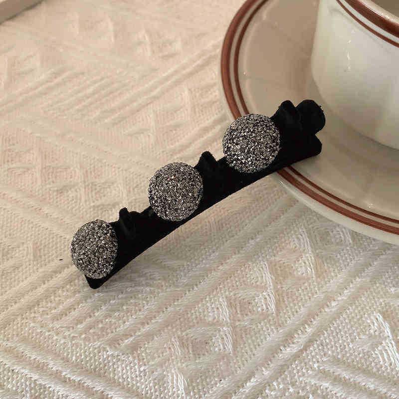 

1 шт. Заколка для ленивых людей, двухслойная плетеная, для женщин, новая заколка для боковой челки, заколка с флокированным краем для передней линии роста волос