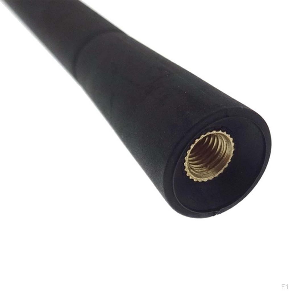 Automotive Car Stereo Aerial/ Flexible 7inch Internal Copper Coil Short Rubber Antenna/ for VW Golf