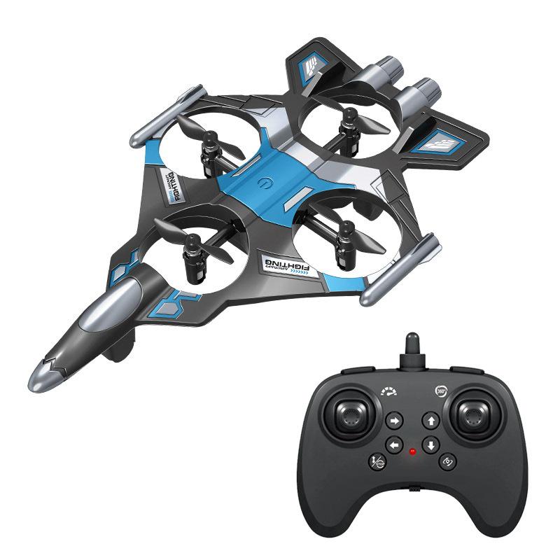 Remote Control Four-Axis Foam Model Aircraft with Stunt Capabilities