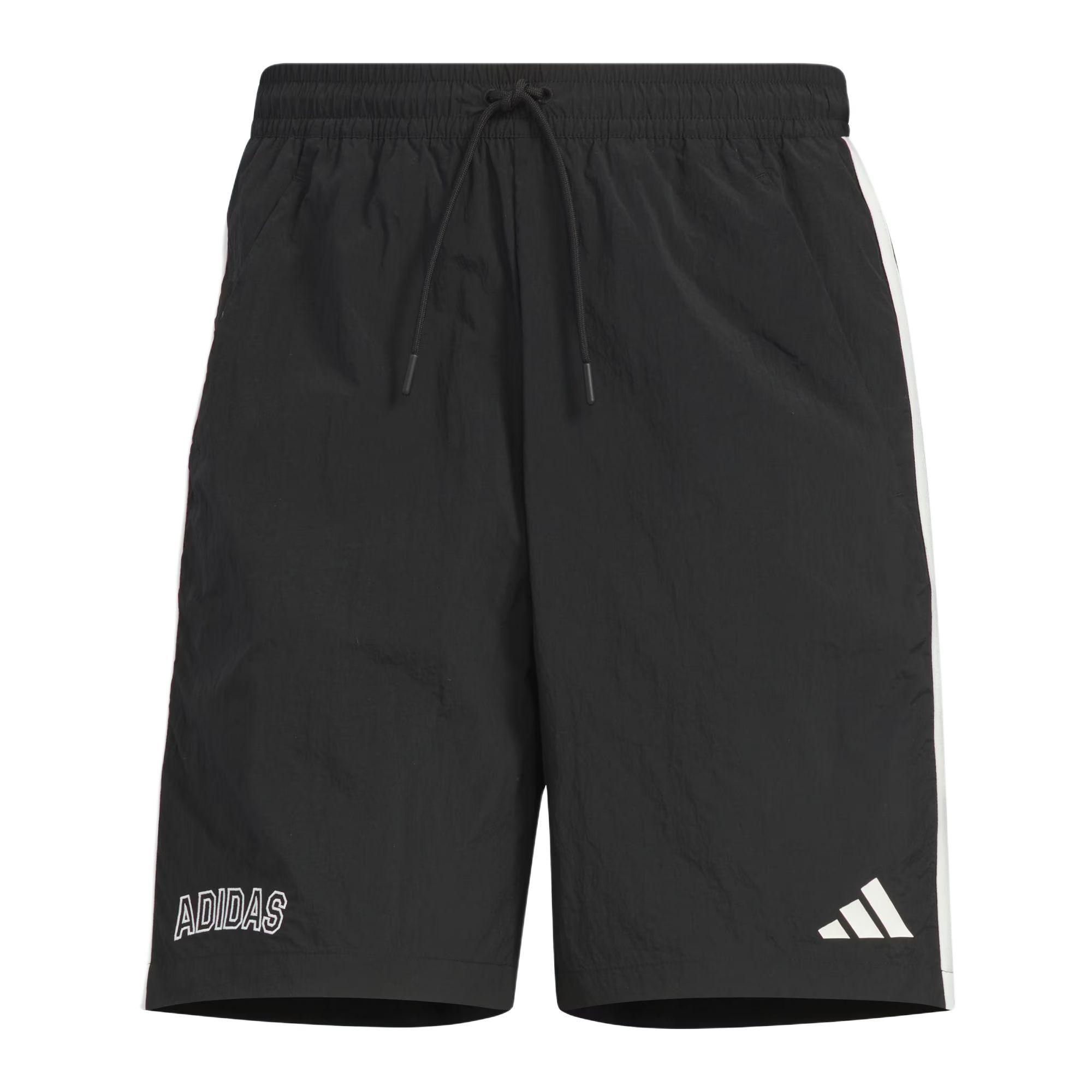 

Adidas Modern Sports Woven Comfortable Loose Fit Striped Casual Shorts Men Shorts KC2843 S