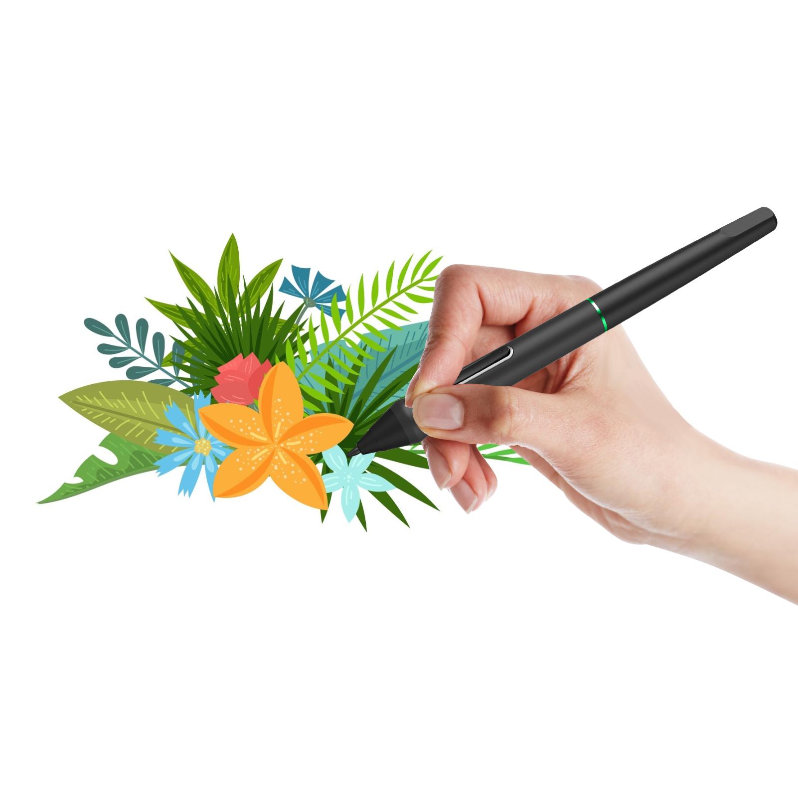 

UGEE P55C Аккумуляторный стилус, перезаряжаемая ручка с USB-кабелем для зарядки для UGEE UG1910B/ чёрный