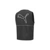 Puma Alphabet Logo Utility-Weste mit mehreren Taschen Herren Oberbekleidung Schwarz 537224-01