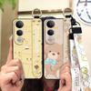 Cartoon Cute Phone Case For VIVO V50 Lite 5G Global Soft case Protective Fashion Design Shockproof Dirt-resistant Ring