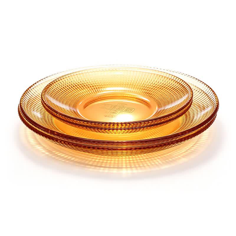 Tayohya Amber Starlight 4-Piece Dinnerware Set