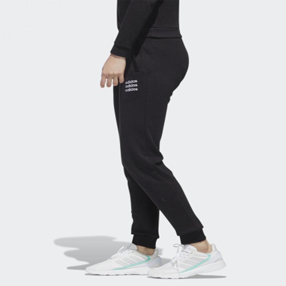 Adidas Slim Fit Training Pants Women Bottoms Black GJ7937