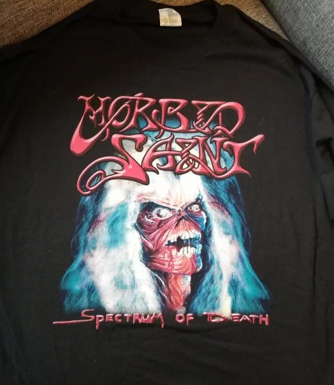 

SALE Morbid Saint thrash metal band t-shirt Spectrum of Death Unisex T-Shirt S