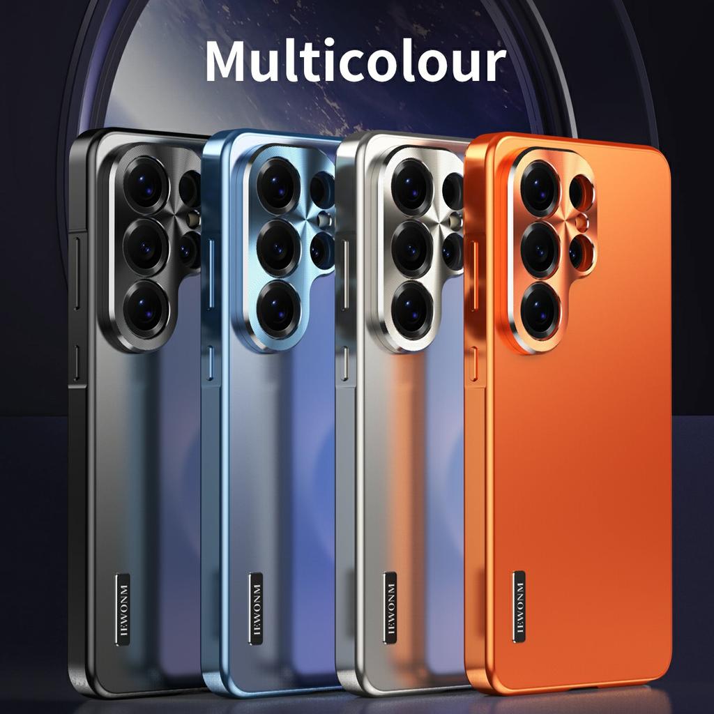 Pro Samsung Galaxy S26 Ultra Pouzdro Rám ze slitiny Magnézia Matný PC Zadní Kryt Telefonu