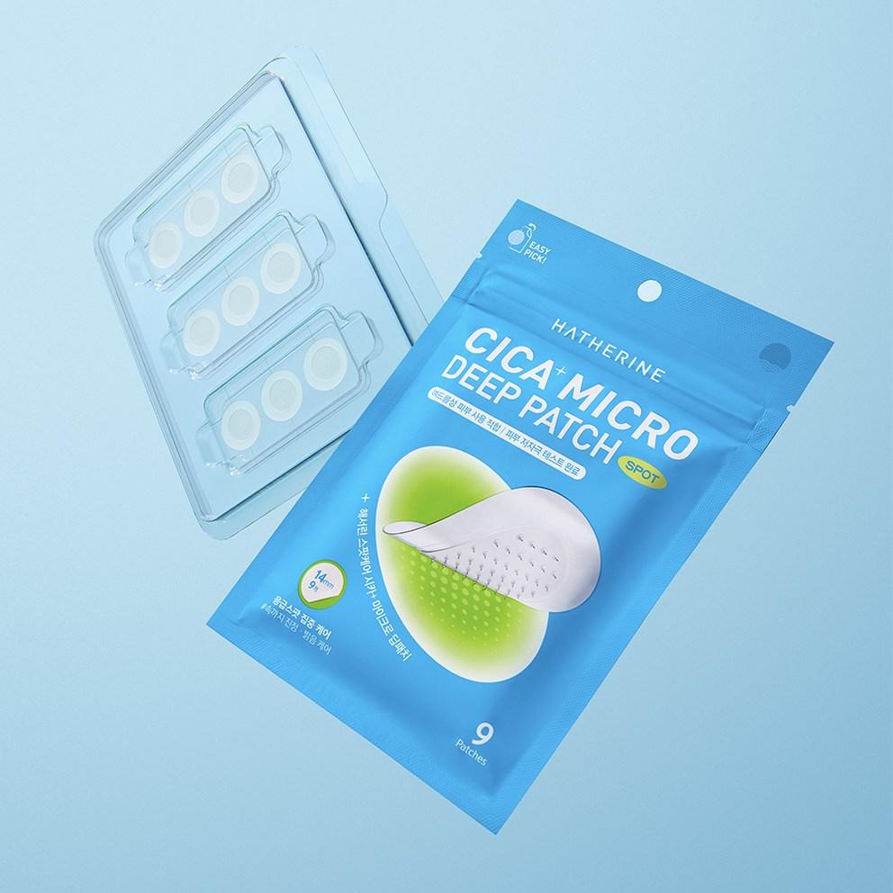 Haseo Rin Spot Care Cica Plus Micro Deep Patch, 9 Patches, 1 Pack