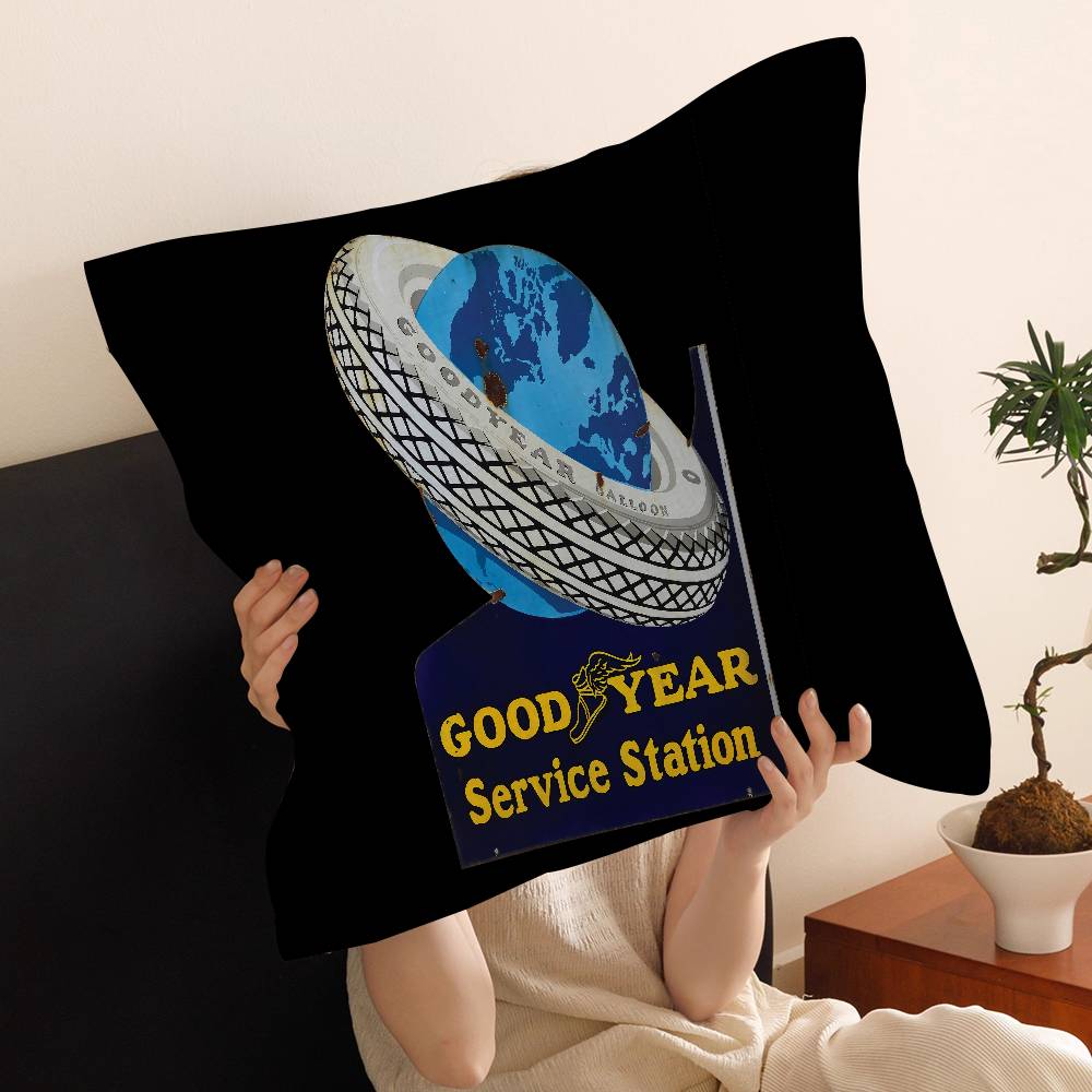 G-Good Y-Years Pillowcase Toon Gift Cushion Cover Bedroom Home Sofa Chair Seat Decor Pillow Case